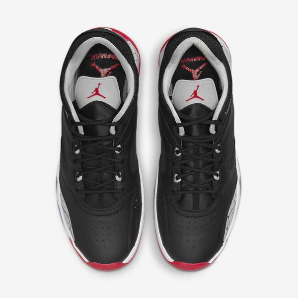 Black / Grey / White / Red Men's Nike Point Lane Running Shoes Air Jordan | NK862GDB