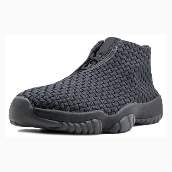 Black Men's Nike Future Basketball Shoes Air Jordan | JD-046MJ