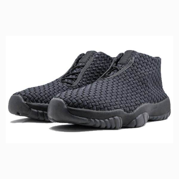 Black Men's Nike Future Basketball Shoes Air Jordan | JD-046MJ