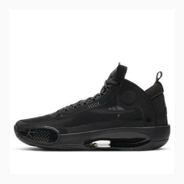 Black Men\'s Nike PF Basketball Shoes Air Jordan 34 | JD-695WL