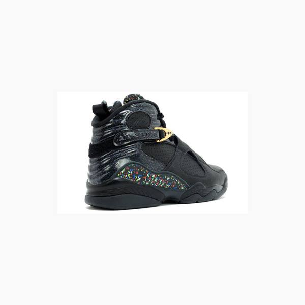 Black Men's Nike Retro CC Cigar Basketball Shoes Air Jordan 8 | JD-421VI