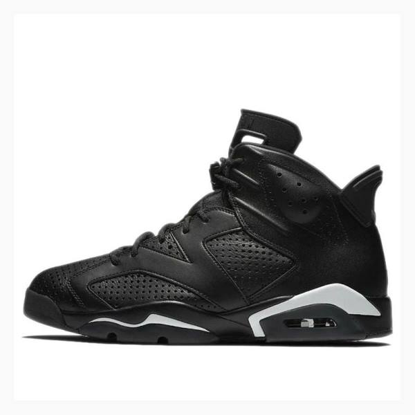 Black Men\'s Nike Retro Cat Basketball Shoes Air Jordan 6 | JD-496UQ