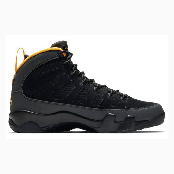 Black Men's Nike Retro Dark Charcoal Basketball Shoes Air Jordan 9 | JD-485SR