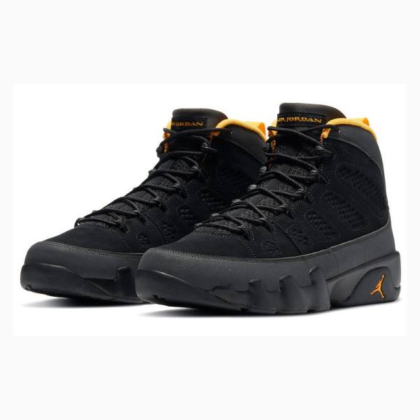 Black Men's Nike Retro Dark Charcoal Basketball Shoes Air Jordan 9 | JD-485SR