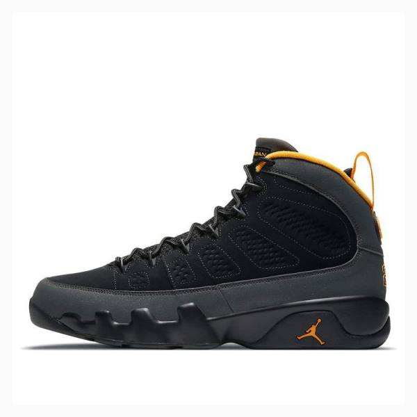 Black Men\'s Nike Retro Dark Charcoal Basketball Shoes Air Jordan 9 | JD-485SR