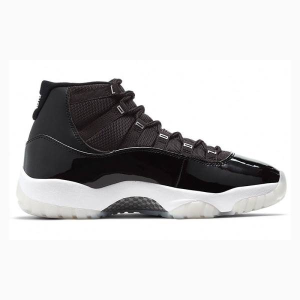 Black Men's Nike Retro Jubilee 25th Anniversary Basketball Shoes Air Jordan 11 | JD-134NP