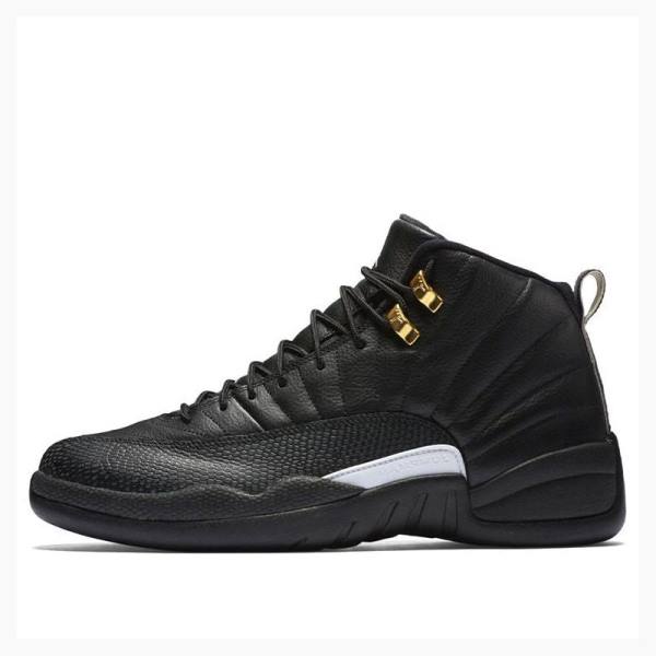 Black Men\'s Nike Retro The Master Basketball Shoes Air Jordan 12 | JD-591YV