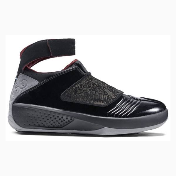 Black Men's Nike Stealth Basketball Shoes Air Jordan 20 | JD-075QY