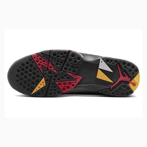 Black / Orange Men's Nike Retro Citrus Basketball Shoes Air Jordan 7 | JD-067RY