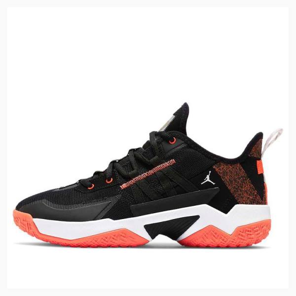 Black / Orange / White Men\'s Nike One Take 2 PF Russell Westbrook2 Competition Basketball Shoes Air Jordan | JD-038SU