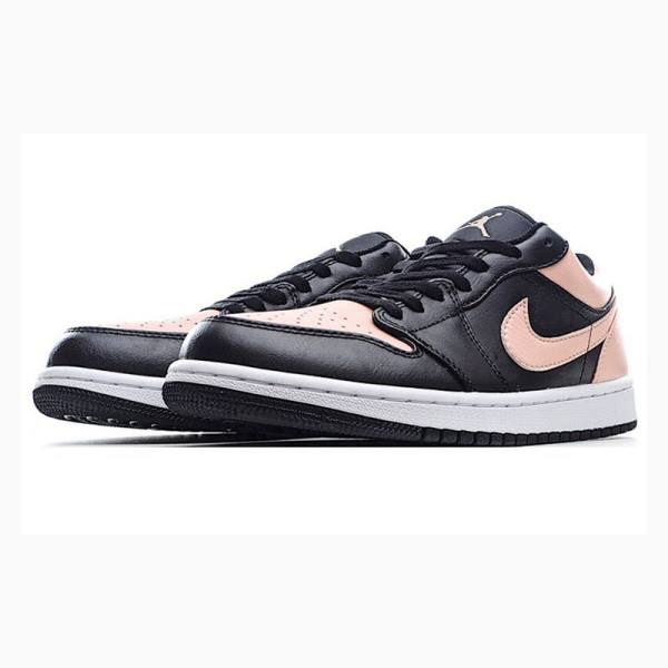 Black / Pink Men's Nike Retro Low Sneakers Air Jordan 1 | JD-261TW