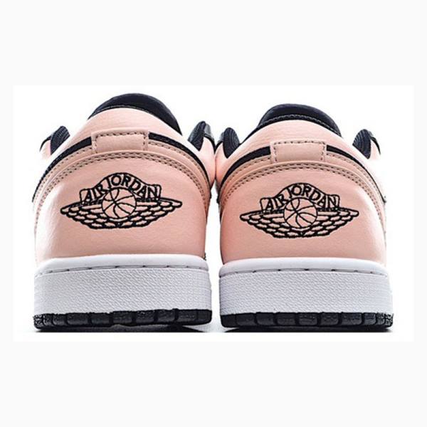 Black / Pink Men's Nike Retro Low Sneakers Air Jordan 1 | JD-261TW