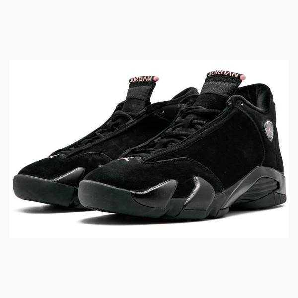 Black / Pink Women's Nike Retro Basketball Shoes Air Jordan 14 | JD-678KP