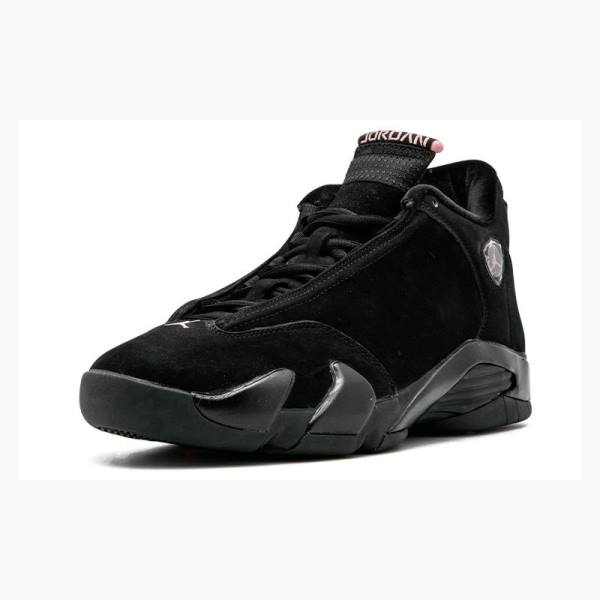 Black / Pink Women's Nike Retro Basketball Shoes Air Jordan 14 | JD-678KP