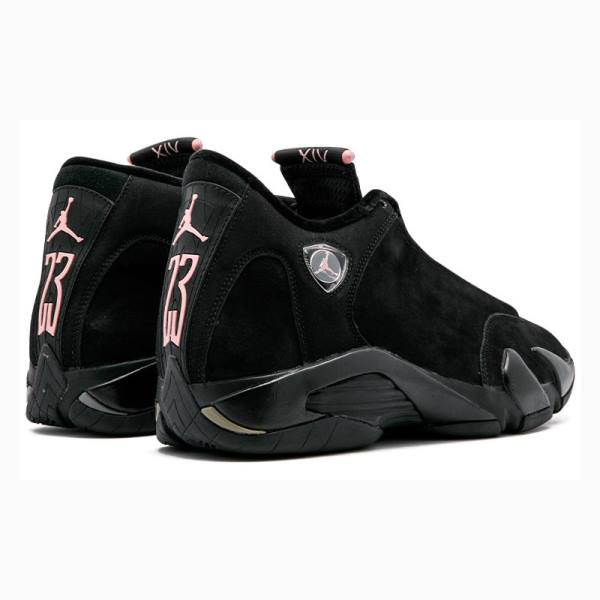 Black / Pink Women's Nike Retro Basketball Shoes Air Jordan 14 | JD-678KP