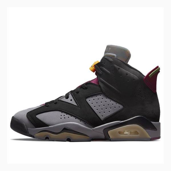 Black / Purple Men\'s Nike Retro Bordeaux Basketball Shoes Air Jordan 6 | JD-506KJ