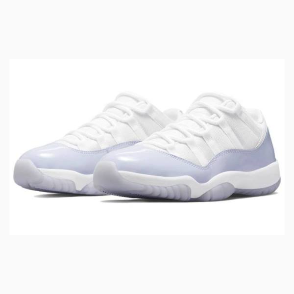 Black / Purple Women's Nike Retro Low Pure Violet Sneakers Air Jordan 11 | JD-316JA