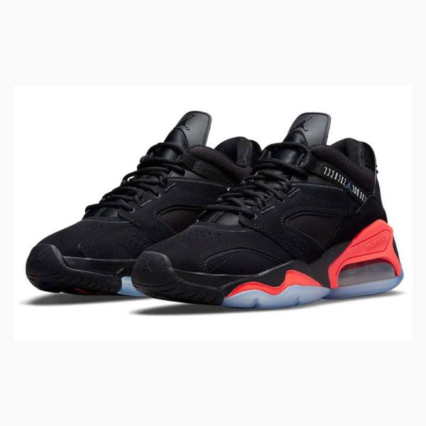 Black / Red / Blue Men's Nike Point Lane Running Shoes Air Jordan | JD-023XJ