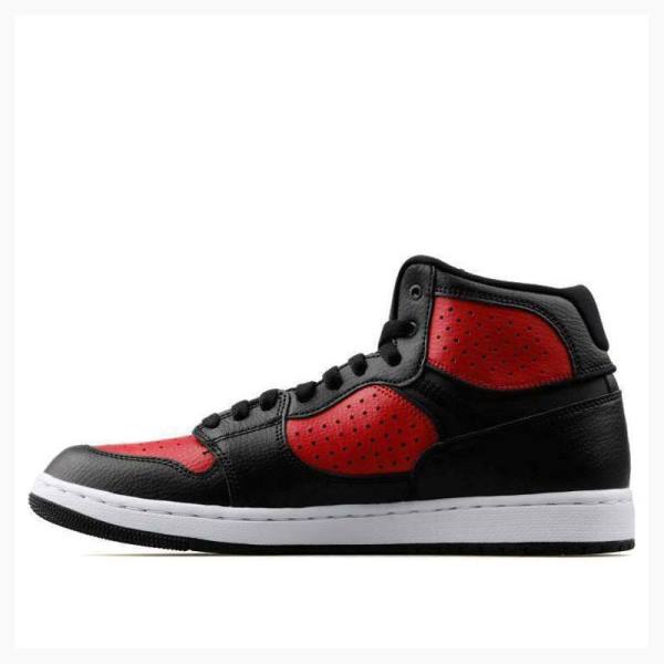 Black / Red Men\'s Nike Access Basketball Shoes Air Jordan | JD-542AZ