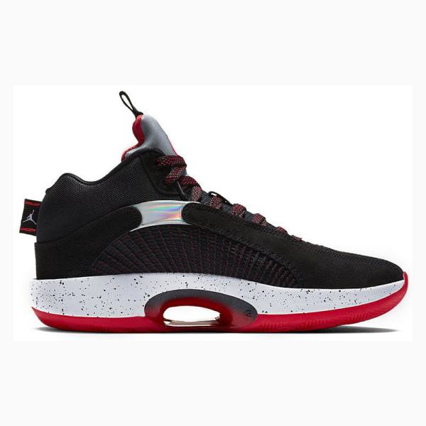 Black / Red Men's Nike Bred Basketball Shoes Air Jordan 35 | JD-802VI