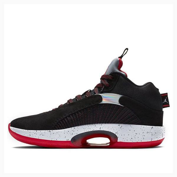 Black / Red Men\'s Nike Bred Basketball Shoes Air Jordan 35 | JD-802VI