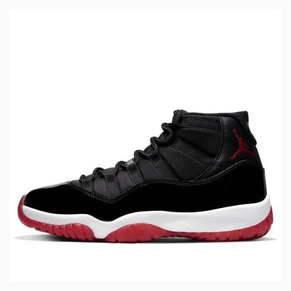 Black / Red Men\'s Nike Retro Bred 2019 Bred Basketball Shoes Air Jordan 11 | JD-107GZ