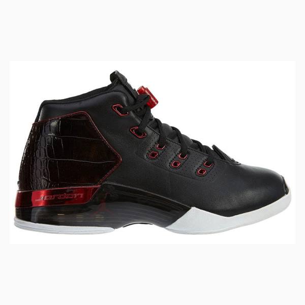 Black / Red Men's Nike Retro Bulls Basketball Shoes Air Jordan 17 | JD-148UB