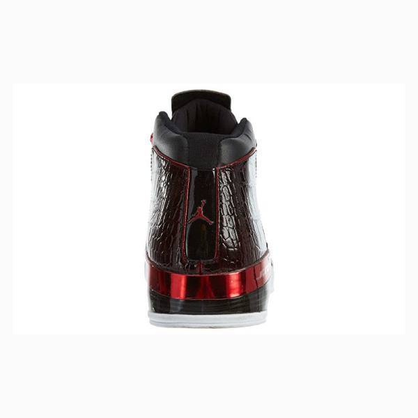 Black / Red Men's Nike Retro Bulls Basketball Shoes Air Jordan 17 | JD-148UB