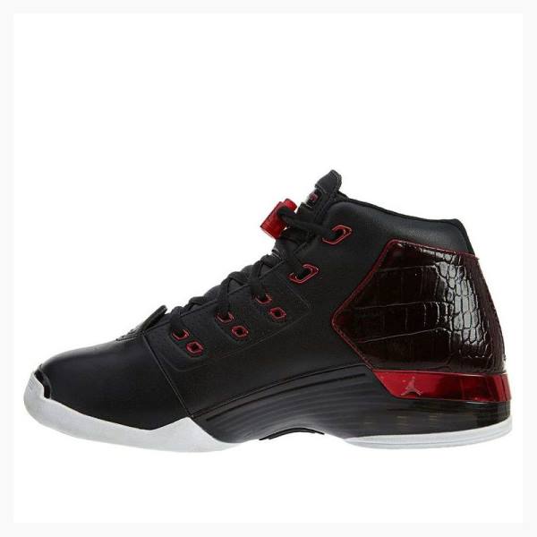 Black / Red Men\'s Nike Retro Bulls Basketball Shoes Air Jordan 17 | JD-148UB