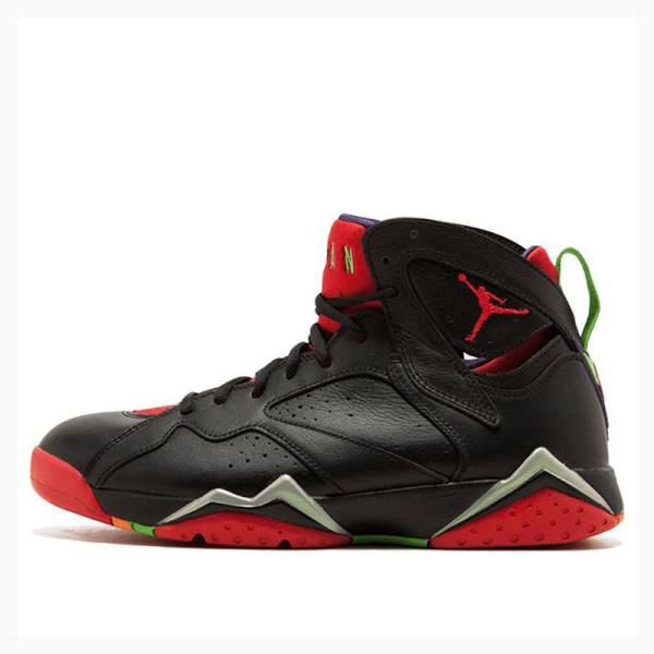 Black / Red Men\'s Nike Retro Marvin the Martian Basketball Shoes Air Jordan 7 | JD-561IA