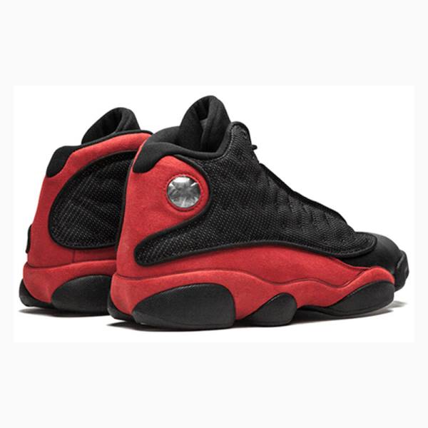 Black / Red Men's Nike Retro Playoffs Basketball Shoes Air Jordan 13 | JD-486TF