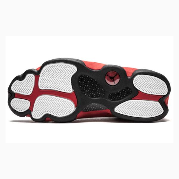 Black / Red Men's Nike Retro Playoffs Basketball Shoes Air Jordan 13 | JD-486TF