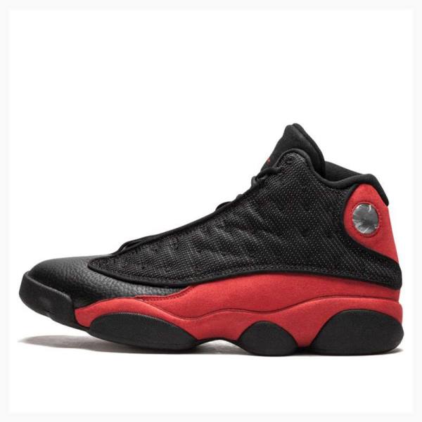 Black / Red Men\'s Nike Retro Playoffs Basketball Shoes Air Jordan 13 | JD-486TF