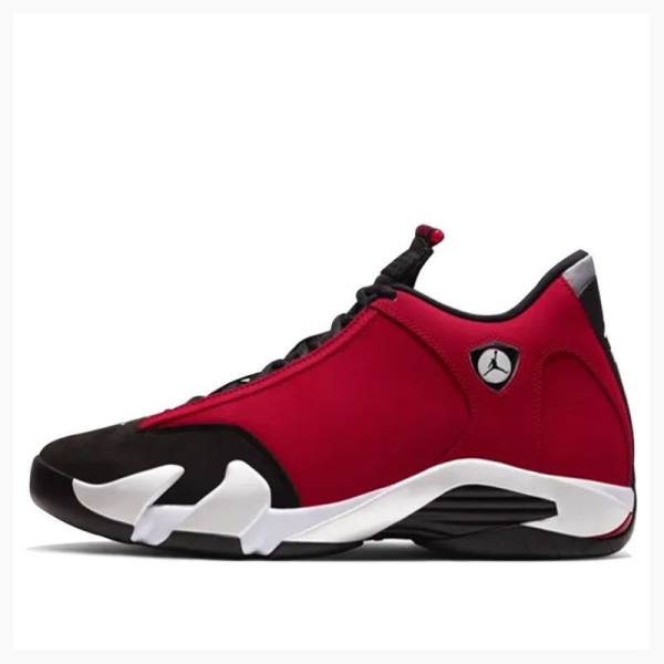 Black / Red Men\'s Nike Retro Toro Basketball Shoes Air Jordan 14 | JD-627GT