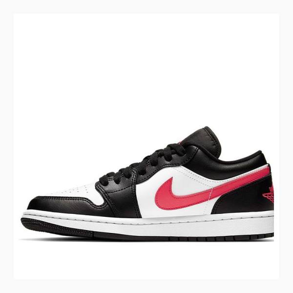 Black / Red Women\'s Nike Low Siren Sneakers Air Jordan 1 | JD-049KC