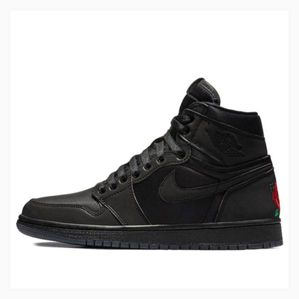 Black / Red Women\'s Nike Retro High OG x Rox Basketball Shoes Air Jordan 1 | JD-369HD