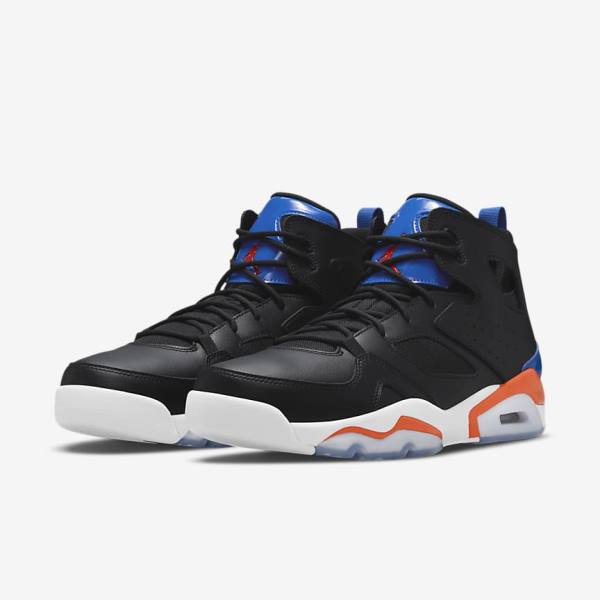 Black / Royal / White / Orange Men's Nike Flight Club 91 Sneakers Air Jordan | NK547NXH