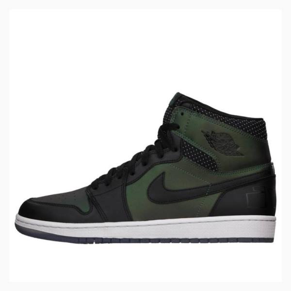 Black / Silver Men\'s Nike x SB Skateboard \'Craig Stecyk\' Basketball Shoes Air Jordan 1 | JD-643PJ