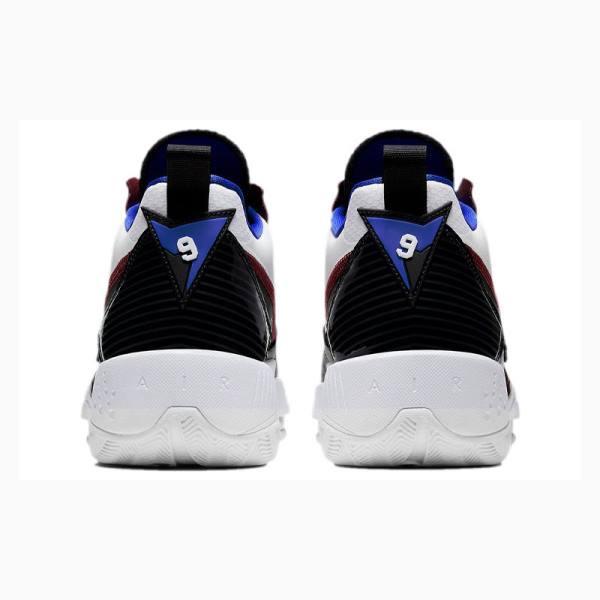 Black / White / Blue Women's Nike Zoom 92 Basketball Shoes Air Jordan | JD-652LJ