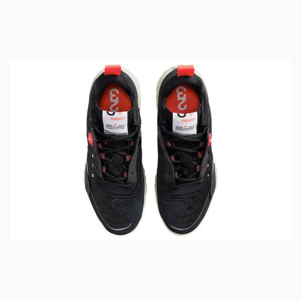 Black / White Men's Nike Delta 2 Crimson Running Shoes Air Jordan | JD-305MQ