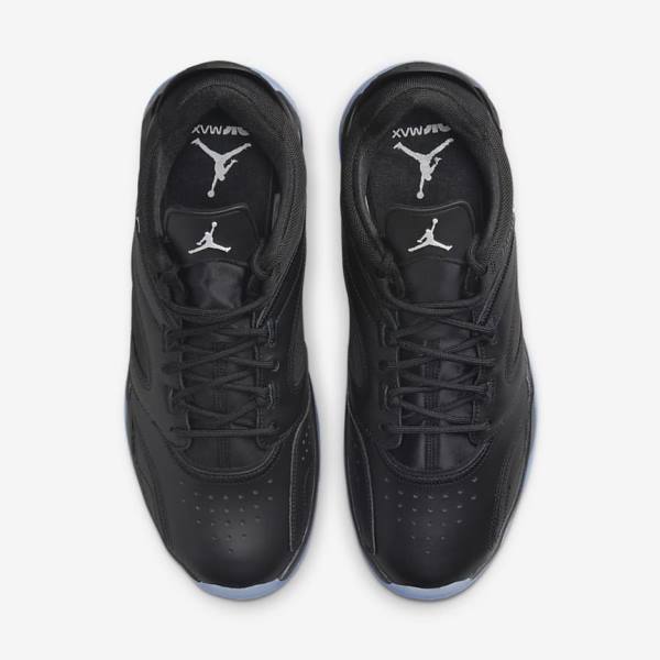 Black / White Men's Nike Point Lane Running Shoes Air Jordan | NK487BQD