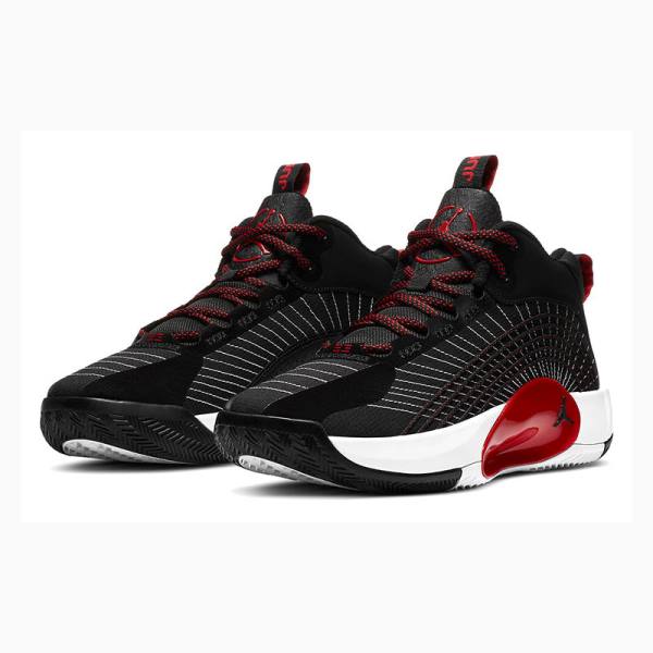 Black / White / Red Men's Nike Jumpman 2021 PF Bred Basketball Shoes Air Jordan | JD-293WV