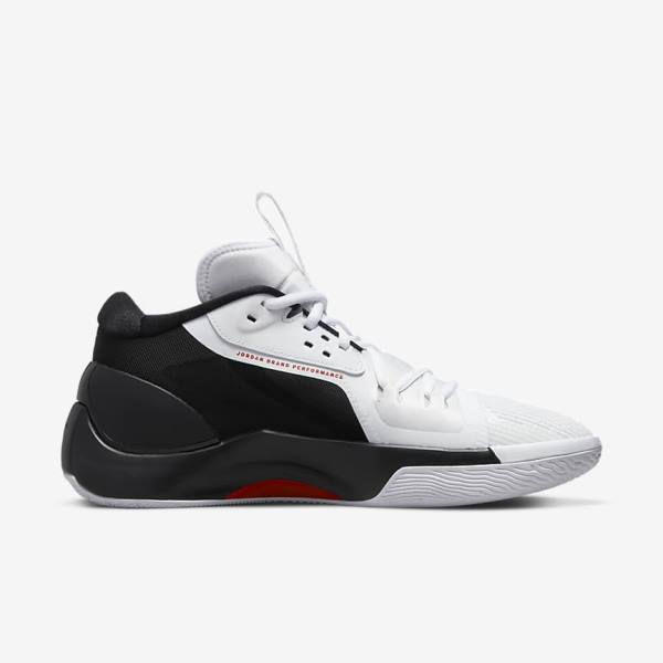 Black / White / Red Men's Nike Zoom Separate Air Jordan | NK035VQD