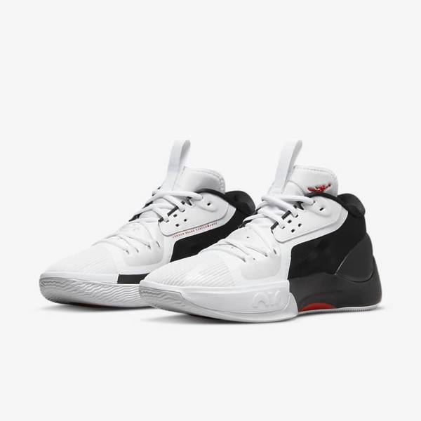 Black / White / Red Men's Nike Zoom Separate Air Jordan | NK035VQD