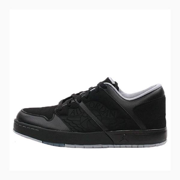 Black Women\'s Nike Nu Retro 1 Low Stealth (2007) Sneakers Air Jordan | JD-856NF