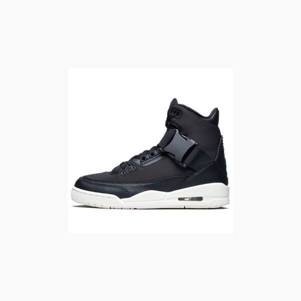 Black Women\'s Nike Retro EXP XX Sail Basketball Shoes Air Jordan 3 | JD-241JT