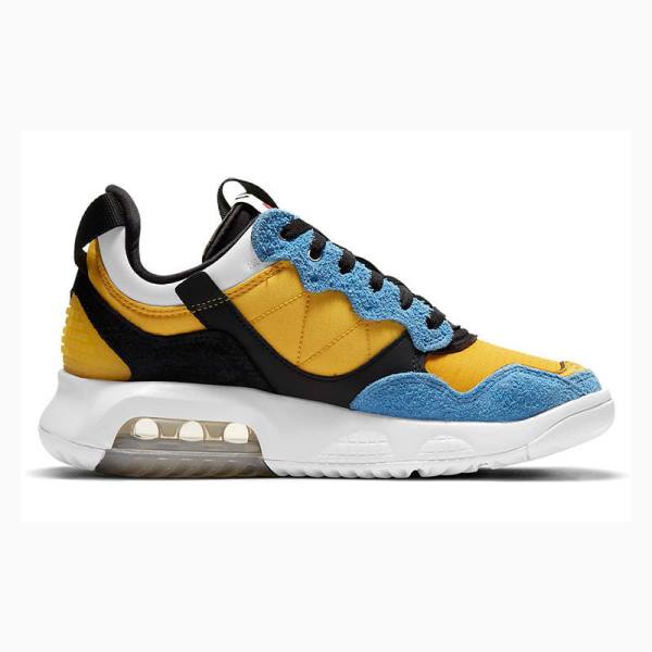 Blue / Black / Gold Women's Nike MA2 rsity Running Shoes Air Jordan | JD-426CG