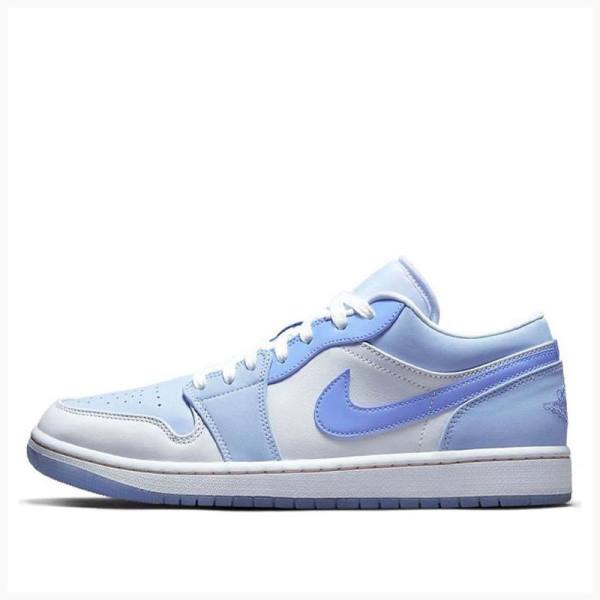 Blue / Black Men\'s Nike Low SE Mighty Swooshers Sneakers Air Jordan 1 | JD-203JC