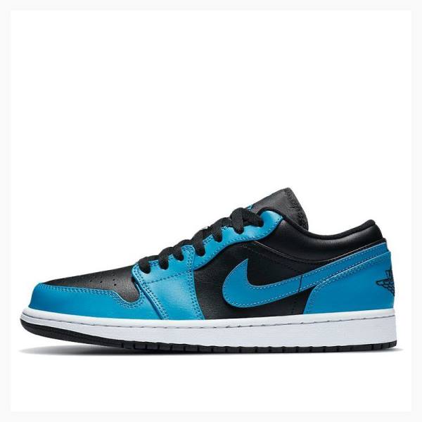 Blue / Black Men\'s Nike Retro Low Laser Sneakers Air Jordan 1 | JD-721SJ