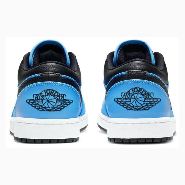 Blue / Black Men's Nike Retro Low University Sneakers Air Jordan 1 | JD-702TS